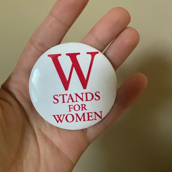 Vintage Jewelry - W Stands For Women Vintage Pin